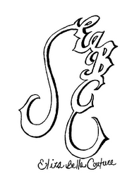 E B C ELIZA BELLA COUTURE logo