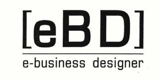 E B D E-BUSINESS DESIGNER logo