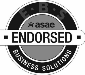 E · B · S ASAE ENDORSED BUSINESS SOLUTIONS logo