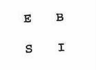 E B S I logo