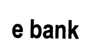 E BANK logo