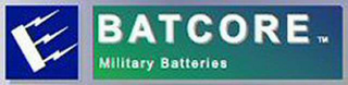E BATCORE MILITARY BATTERIES logo