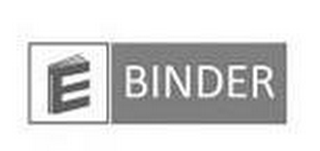 E BINDER logo