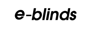 E-BLINDS logo