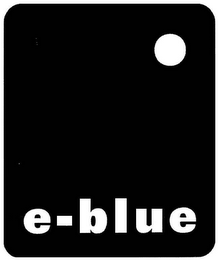 E-BLUE logo