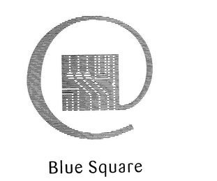 E BLUE SQUARE logo