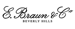 E. BRAUN & CO. BEVERLY HILLS logo