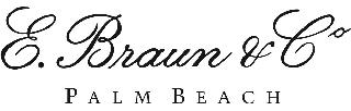 E. BRAUN & CO PALM BEACH logo