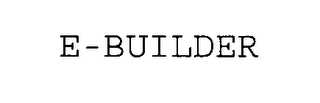 E-BUILDER logo