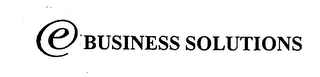 E BUSINESS SOLUTIONS logo
