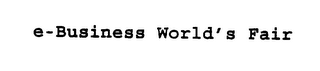 E-BUSINESS WORLD'S FAIR logo