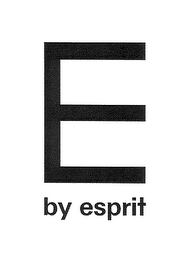 E BY ESPRIT logo