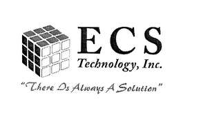 E C S TECHNOLOGY, INC. "THERE IS ALWAYS A SOLUTION" logo