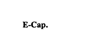 E-CAP. logo