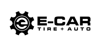 E-CAR TIRE + AUTO logo