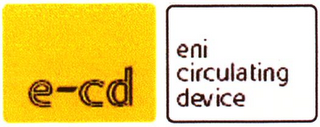 E-CD ENI CIRCULATING DEVICE logo