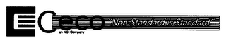 E CECO "NON-STANDARD IS STANDARD." AN NCI COMPANY logo