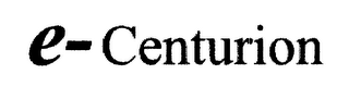 E- CENTURION logo