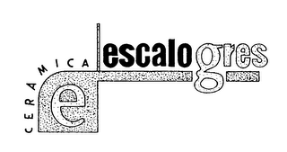 E CERAMICA ESCALOGRES logo