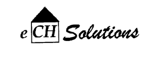 E CH SOLUTIONS logo