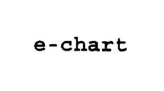 E-CHART logo