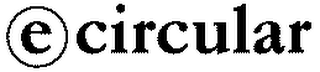 E CIRCULAR logo