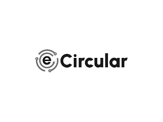 E CIRCULAR logo