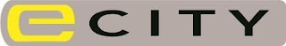 E CITY logo