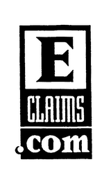 E CLAIMS.COM logo