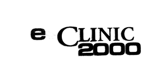 E CLINIC 2000 logo