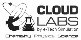 E CLOUD LABS BY E-TECH SIMULATION CHEMISTRY PHYSICS SCIENCE logo