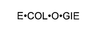 E-COL-O-GIE