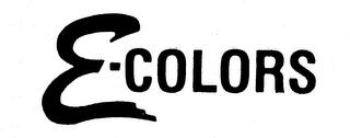 E-COLORS logo