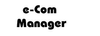 E-COM MANAGER logo
