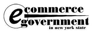 E COMMERCE GOVERNMENT IN NEW YORK STATE logo