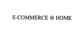 E-COMMERCE @ HOME logo