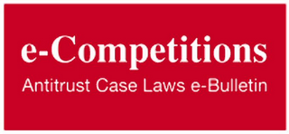 E-COMPETITIONS ANTITRUST CASE LAWS E-BULLETIN logo