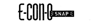 E-CON-O SNAP logo