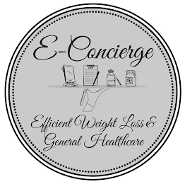 E-CONCIERGE EFFICIENT WEIGHT LOSS & GENERAL HEALTHCARE logo