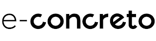 E-CONCRETO logo