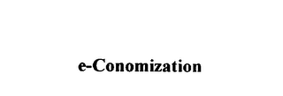 E-CONOMIZATION logo