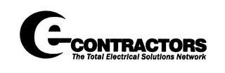 E CONTRACTORS THE TOTAL ELECTRICAL SOLUTIONS NETWORK logo
