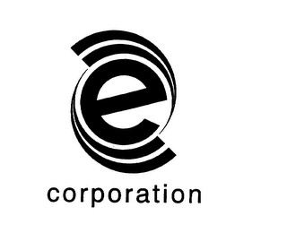 E CORPORATION logo