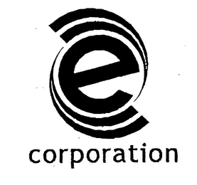 E CORPORATION logo