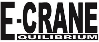 E-CRANE QUILIBRIUM logo