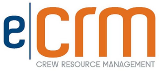 E CRM CREW RESOURCE MANAGEMENT logo