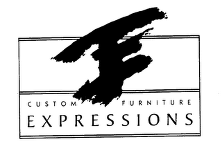 E CUSTOM FURNITURE EXPRESSIONS logo