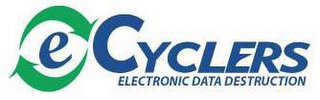 E CYCLERS ELECTRONIC DATA DESTRUCTION logo