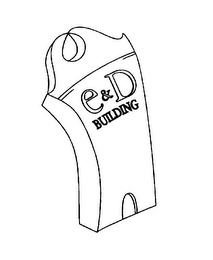E & D BUILDING logo