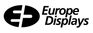 E D EUROPE DISPLAYS logo